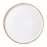 Stonecast Barley White Walled Plate 10 3/4 