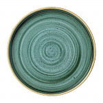 Stonecast Samphire Green Walled Plate 8 1/4 
