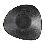 Churchill Stonecast Raw Lotus Bowl Black 229mm (Pack of 12)