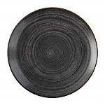 Churchill Stonecast Raw Evolve Coupe Plate Black 260mm (Pack of 12)