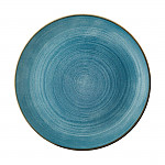 Churchill Stonecast Raw Evolve Coupe Plates Teal 285mm (Pack of 12)