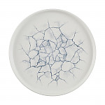 Churchill Studio Prints Kintsugi Pearl Walled Plates Grey 260mm (Pack of 6)