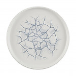 Churchill Studio Prints Kintsugi Pearl Walled Plates Grey 220mm (Pack of 6)