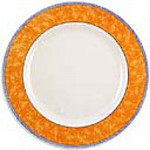 Churchill New Horizons Marble Border Classic Plates Orange 165mm (Pack of 24)