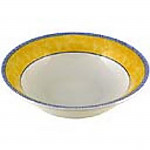Churchill New Horizons Marble Border Oatmeal Bowls Yellow 150mm (Pack of 24)