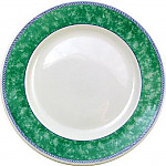 Churchill New Horizons Marble Border Classic Plates Green 280mm (Pack of 12)