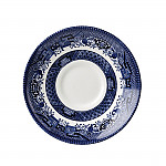 Churchill Vintage Prints Willow Georgian Saucer Blue 141mm (Pack of 12)