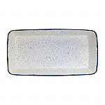 Churchill Stonecast Hints Rectangular Baking Dishes Indigo Blue 325 x 530mm