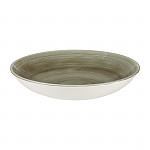 Churchill Stonecast Patina Antique Round Coupe Bowls Green 248mm (Pack of 12)