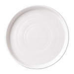 White Walled Plate 6 1/8 