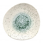 Churchill Studio Prints Mineral Green Centre Organic Round Plates 286mm (Pack of 12)