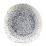 Churchill Studio Prints Mineral Blue Centre Organic Round Plates 186mm (Pack of 12)