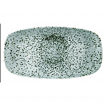 Churchill Mineral Oblong Chef Plates Green 189 x 355mm (Pack of 6)