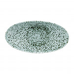 Churchill Mineral Oval Chefs Plate Green 299x150mm (Pack of 12)