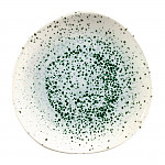 Churchill Studio Prints Mineral Green Centre Print Organic Round Plates 210mm (Pack of 12)