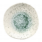 Churchill Studio Prints Mineral Green Centre Organic Round Plates 264mm (Pack of 12)