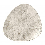 Churchill Stone Agate Grey Lotus Plate 254mm (Pack of 12)