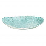 Churchill Stone Oval Coupe Plates Aquamarine 270 x 229mm (Pack of 12)