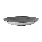 Churchill Stonecast Aqueous Deep Coupe Plates Grey 279mm (Pack of 12)