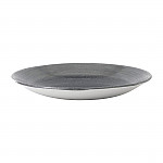 Churchill Stonecast Aqueous Deep Coupe Plates Grey 218mm (Pack of 12)
