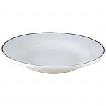 Churchill Black Line Rimmed Soup Bowls 230mm (Pack of 24)