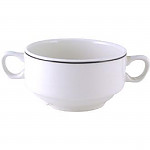 Churchill Black Line Soup Bowls 398ml (Pack of 24)