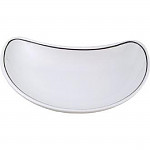 Churchill Black Line Crescent Salad Plates 202mm (Pack of 12)