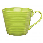 Art de Cuisine Rustics Green Snug Mugs 341ml (Pack of 6)