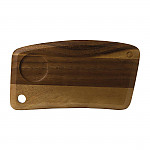 Churchill Alchemy Wood Small Geo Deli Board 308x165mm (Pack of 4)