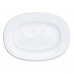 Churchill Alchemy Rimmed Oval Dishes 202mm (Pack of 12)