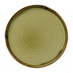 Dudson Harvest Green Walled Plate 260mm (Pack of 6)