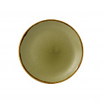 Dudson Harvest Evolve Coupe Plates Green 165mm (Pack of 12)