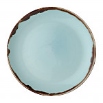 Dudson Harvest Coupe Plates Turquoise 217mm (Pack of 12)