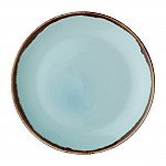 Dudson Harvest Coupe Plates Turquoise 260mm (Pack of 12)