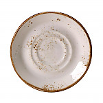 Steelite Craft White Stand and Saucer Double Well Large (Pack of 36)