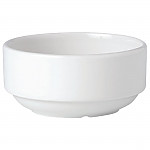 Steelite Simplicity White Stacking Soup Cups 285ml (Pack of 36)