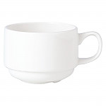 Steelite Simplicity White Stacking Slimline Cups 170ml (Pack of 36)