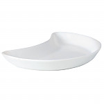 Steelite Simplicity White Crescent Salad Plates 202mm (Pack of 12)