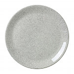 Steelite Ink Crackle Grey Coupe Plates 203mm (Pack of 12)