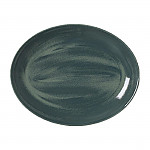 Steelite Revolution Jade Oval Coupe Plate 342mm (Pack of 12)