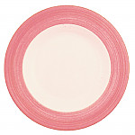 Steelite Rio Pink Slimline Plates 255mm (Pack of 24)