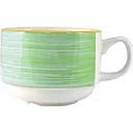 Steelite Rio Green Slimline Stacking Cups 200ml (Pack of 36)