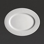 Steelite Willow Oval Plate. length 330mm. (Pack of 12)