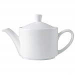 Replacement Lids For Steelite Monaco White Vogue 412ml Teapots (Pack of 12)