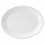 Steelite Monaco White Mandarin Oval Dishes 330mm (Pack of 12)