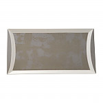 Royal Crown Derby Crushed Velvet Grey Rectangle Tray 320x160mm (Pack of 6)