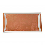 Royal Crown Derby Crushed Velvet Copper Rectangle Tray 320x160mm (Pack of 6)