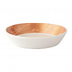 Royal Crown Derby Crushed Velvet Copper Flared Dish (Pack of 6)