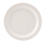 Utopia Pure White Narrow Rim Plates 230mm (Pack of 24)