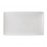 Utopia Pure White Rectangular Plates 210 x 350mm (Pack of 12)